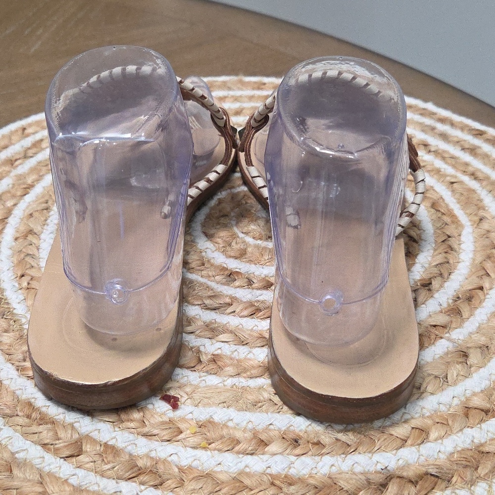 Jack Rogers Georgica Jelly Thong Sandals, Size 9 - Picture 4 of 7